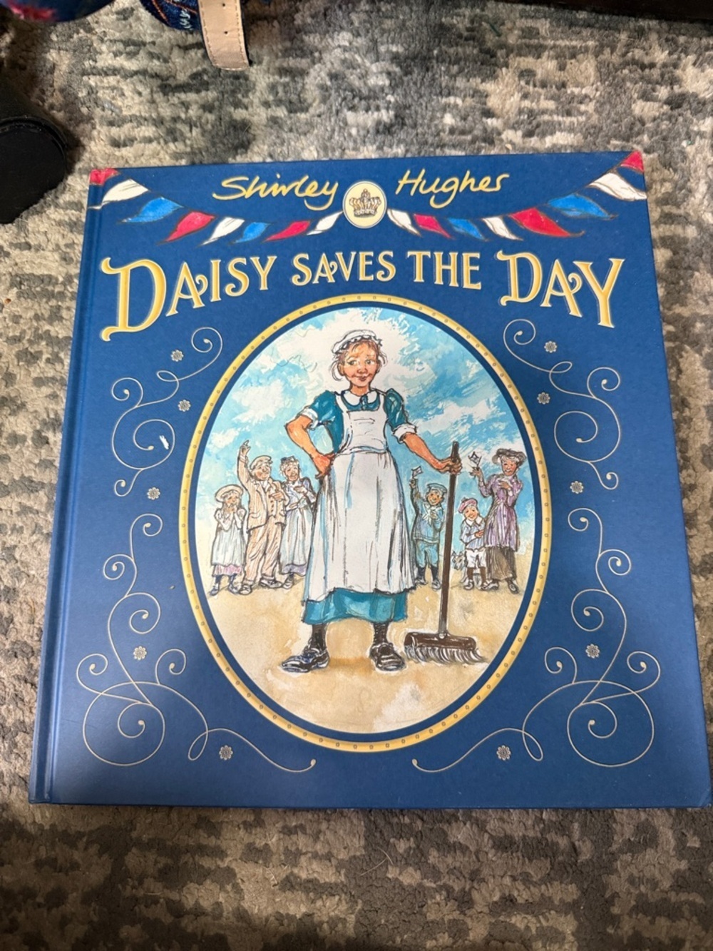 Scholastic Blue "Daisy Saves the Day" Hardcover Storybook